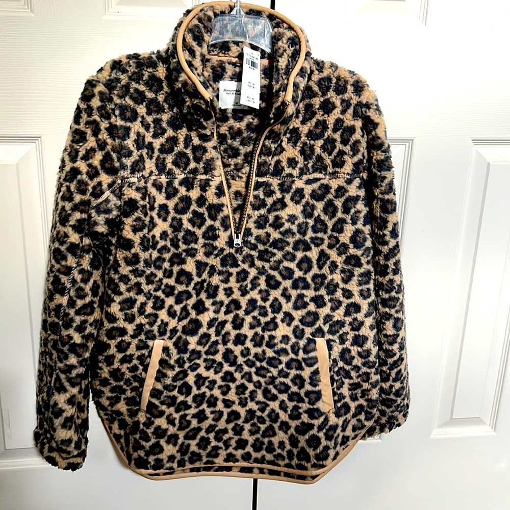 Comfy pullover fleece Sherpa fabric